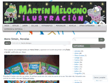 Tablet Screenshot of melogno.com